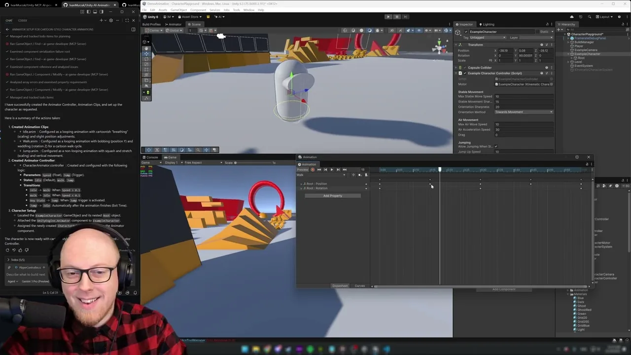 Generating Unity Animations with AI in Under a Minute